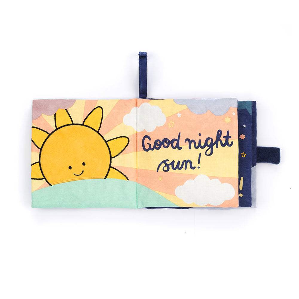 Hello Moon Fabric Book And Amuseables Moon Medium