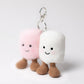 Amuseables Pair Of Marshmallows Bag Charm