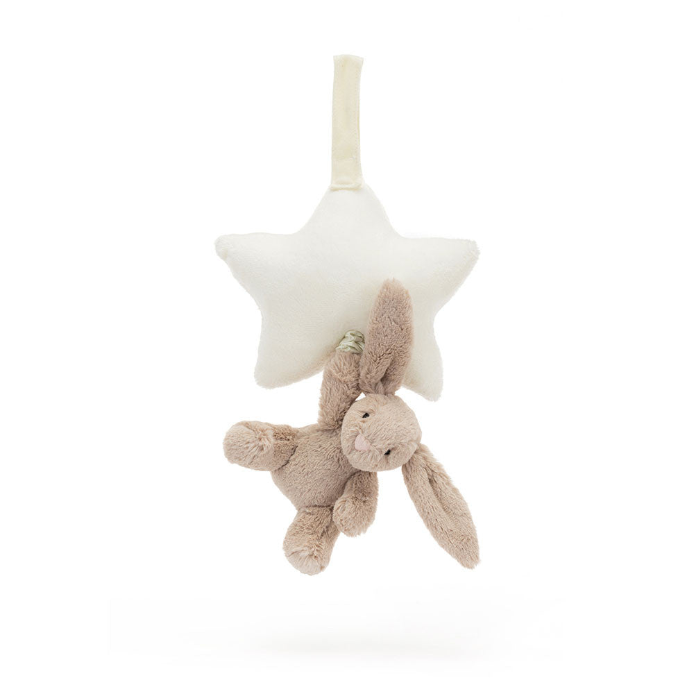 Bashful Bunny Star Musical Pull