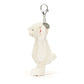 Blossom Cream Bunny 'Berry' Bag Charm