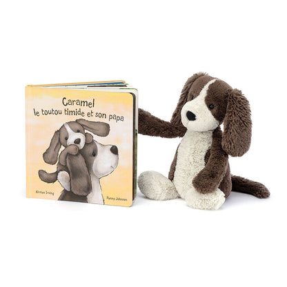 Caramel Le Toutou Timide Et Son Papa & Bashful Fudge Puppy Medium