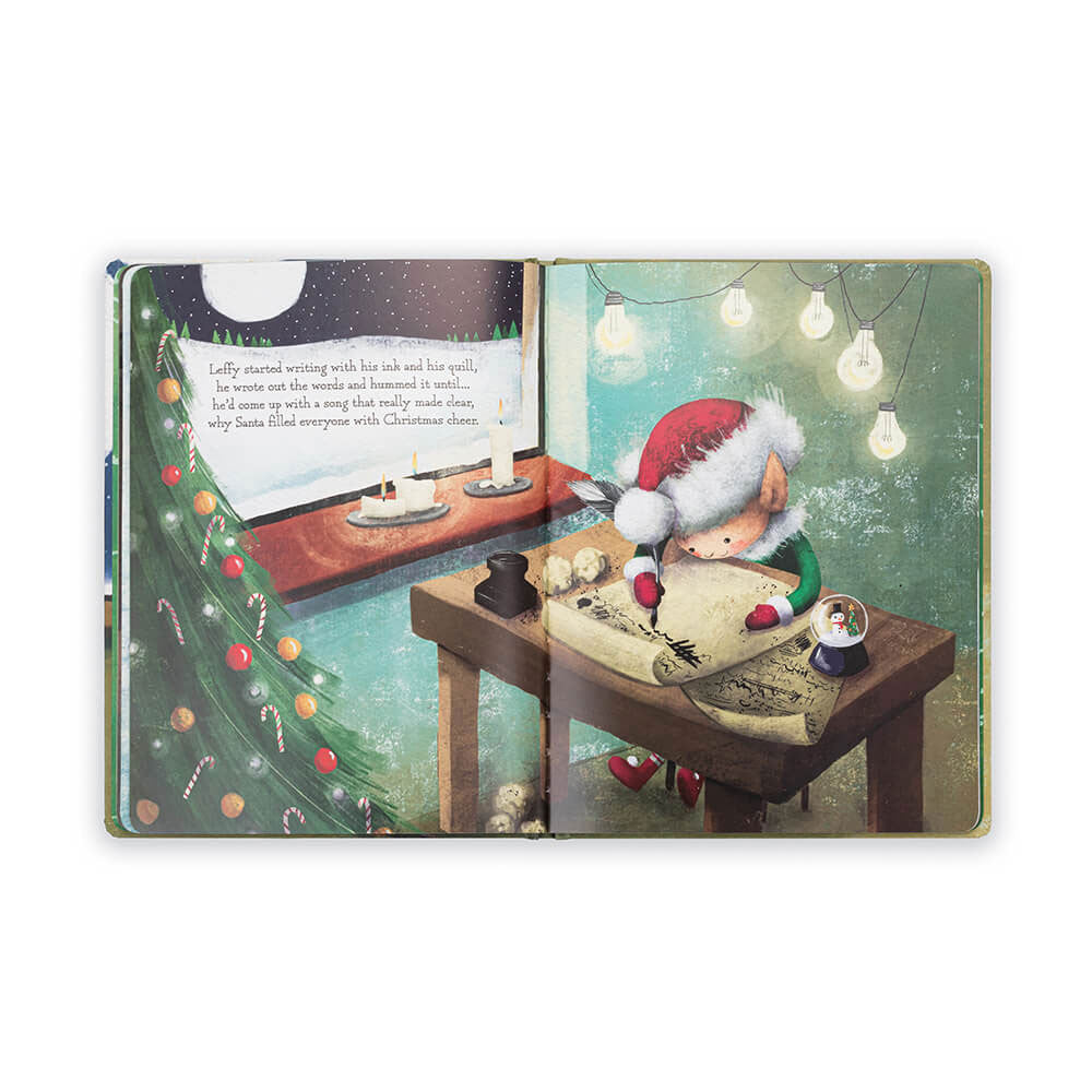 Leffy's Christmas Gift Book And Leffy Elf Medium